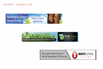 Internet Ad Designs – small/medium