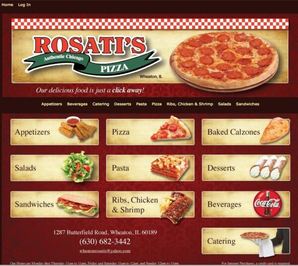 Rosati's Pizza in Wheaton IL
